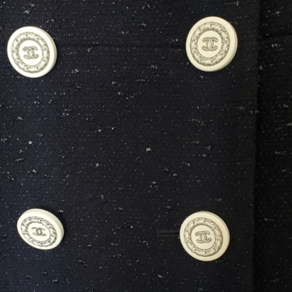 Navy CHANEL Blazer - Picture 6 of 8